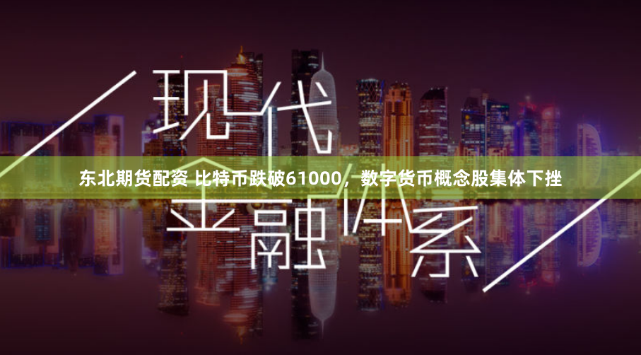 东北期货配资 比特币跌破61000，数字货币概念股集体下挫